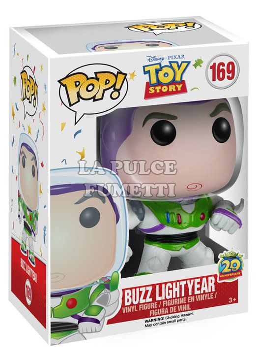 TOY STORY: BUZZ LIGHTYEAR - VINYL FIGURE #    169 - POP FUNKO